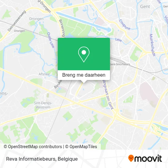 Reva Informatiebeurs kaart