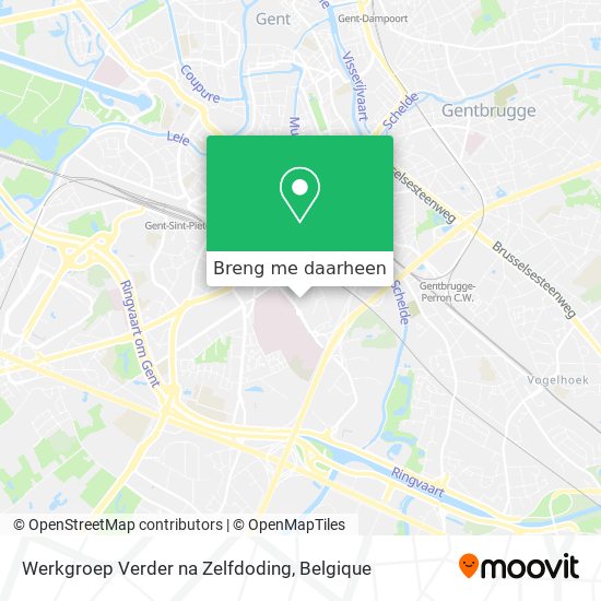 Werkgroep Verder na Zelfdoding kaart
