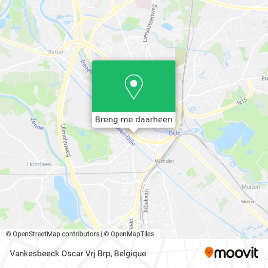 Vankesbeeck Oscar Vrj Brp kaart