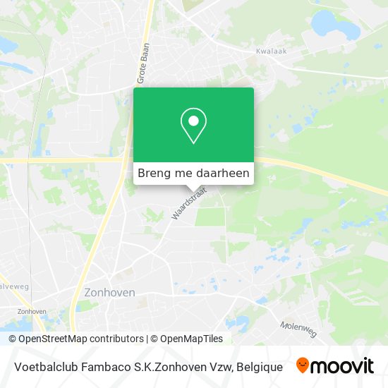 Voetbalclub Fambaco S.K.Zonhoven Vzw kaart