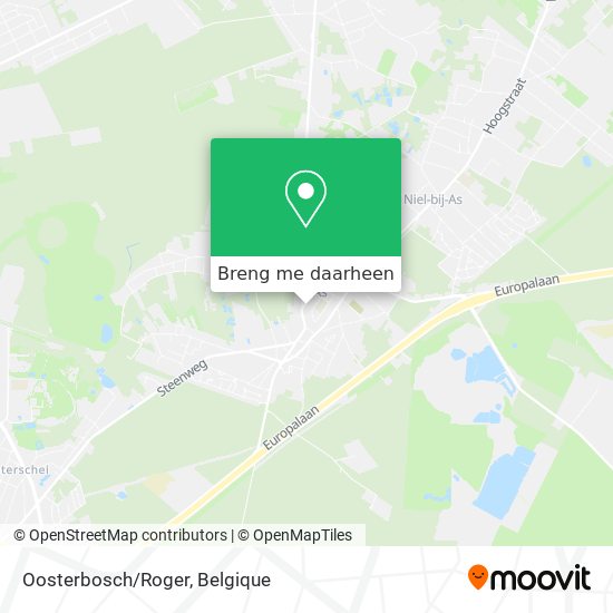 Oosterbosch/Roger kaart