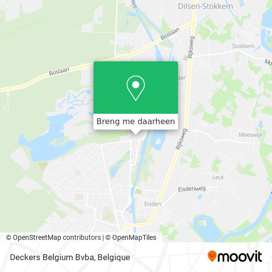 Deckers Belgium Bvba kaart