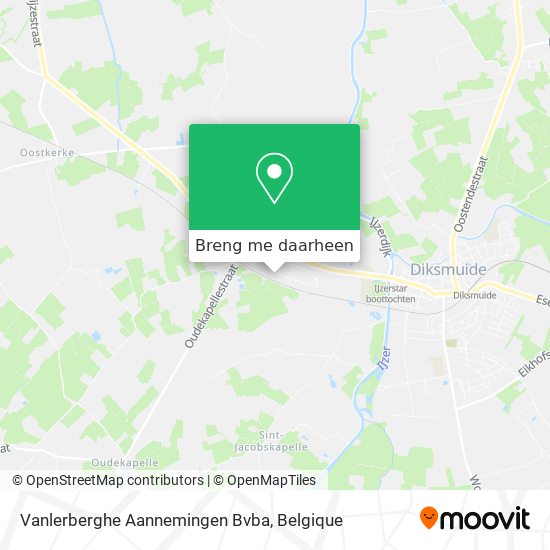 Vanlerberghe Aannemingen Bvba kaart