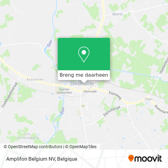 Amplifon Belgium NV kaart