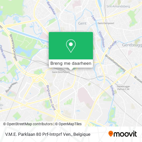 V.M.E. Parklaan 80 Prf-Intrprf Ven. kaart
