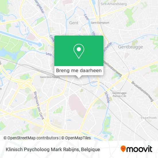 Klinisch Psycholoog Mark Rabijns kaart