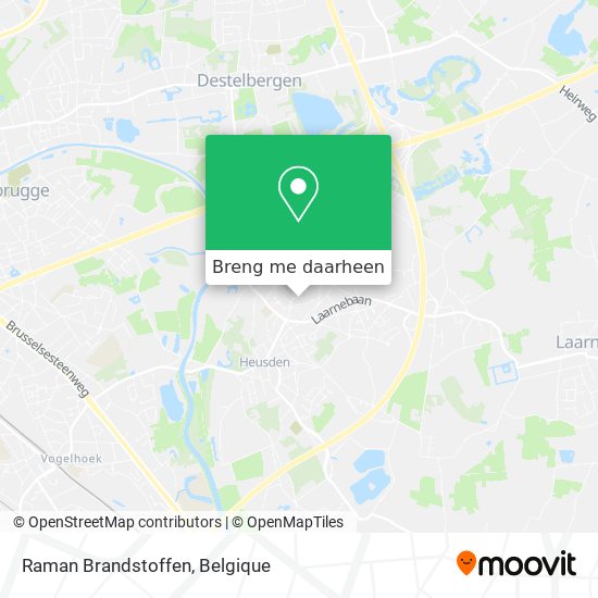 Raman Brandstoffen kaart