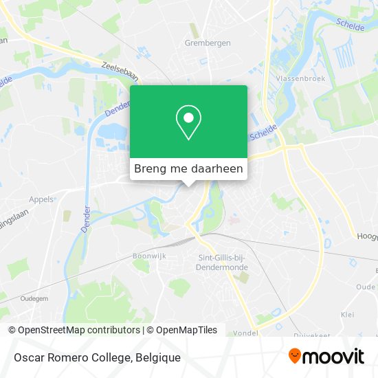 Oscar Romero College kaart