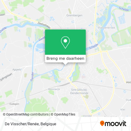 De Visscher/Renée kaart