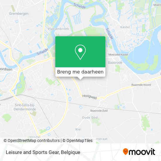 Leisure and Sports Gear kaart