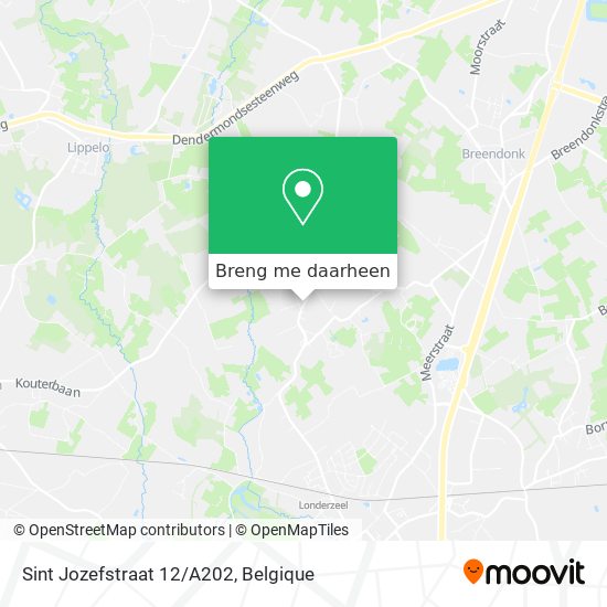 Sint Jozefstraat 12/A202 kaart