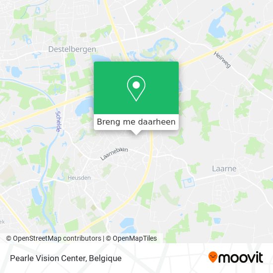 Pearle Vision Center kaart