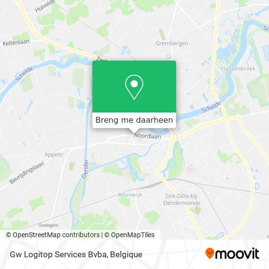 Gw Logitop Services Bvba kaart