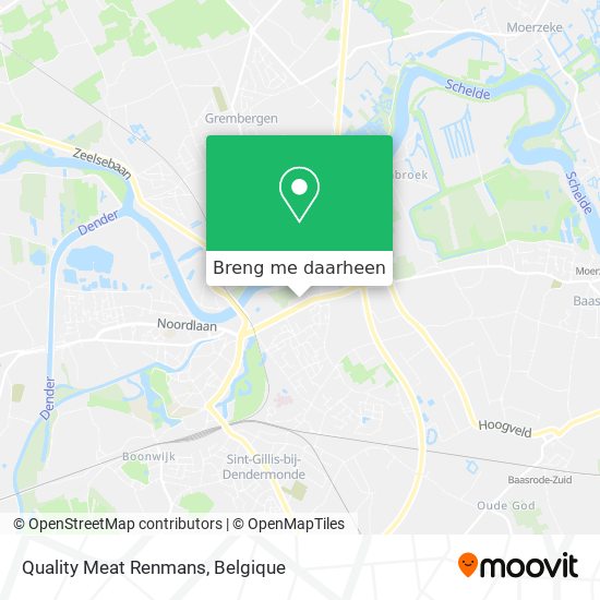 Quality Meat Renmans kaart