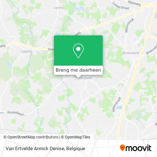 Van Ertvelde Annick Denise kaart
