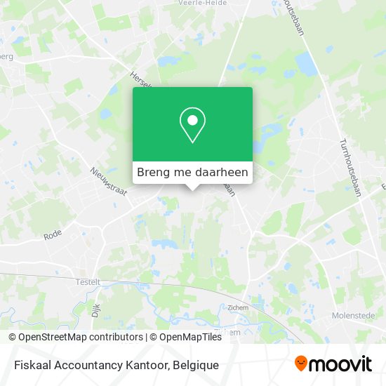 Fiskaal Accountancy Kantoor kaart