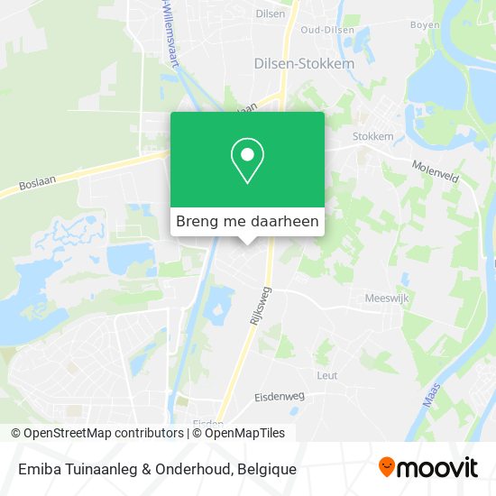 Emiba Tuinaanleg & Onderhoud kaart