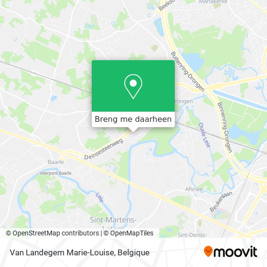 Van Landegem Marie-Louise kaart