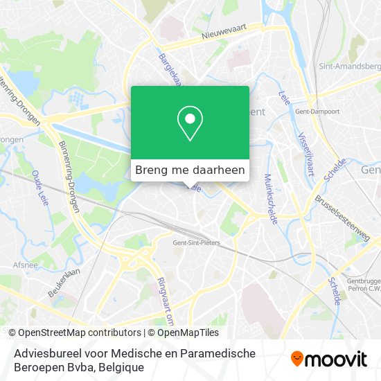 Adviesbureel voor Medische en Paramedische Beroepen Bvba kaart