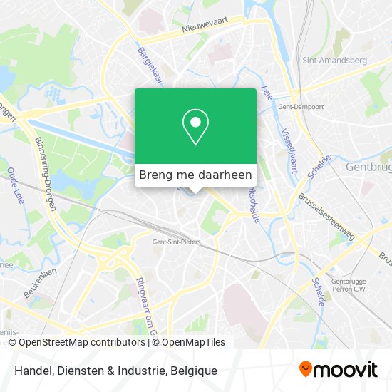Handel, Diensten & Industrie kaart