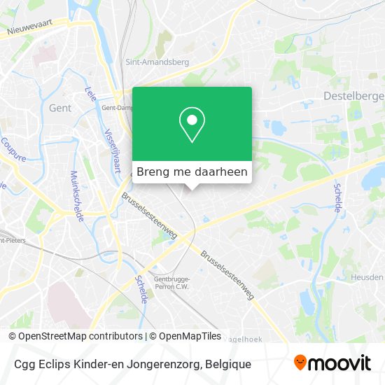 Cgg Eclips Kinder-en Jongerenzorg kaart