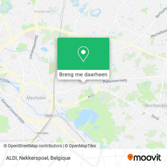 ALDI, Nekkerspoel kaart