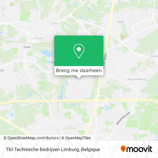 Tbl-Technische Bedrijven Limburg kaart