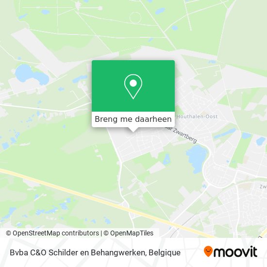 Bvba C&O Schilder en Behangwerken kaart