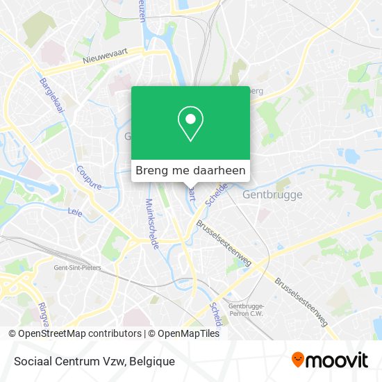 Sociaal Centrum Vzw kaart