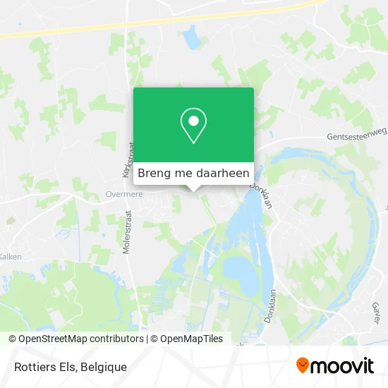 Rottiers Els kaart