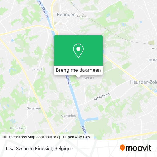 Lisa Swinnen Kinesist kaart