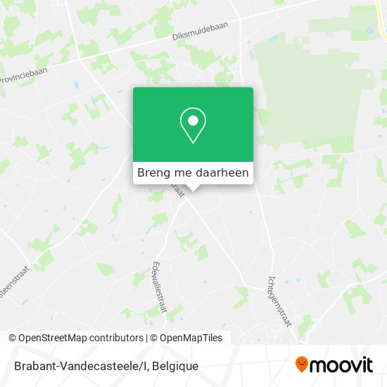 Brabant-Vandecasteele/I kaart