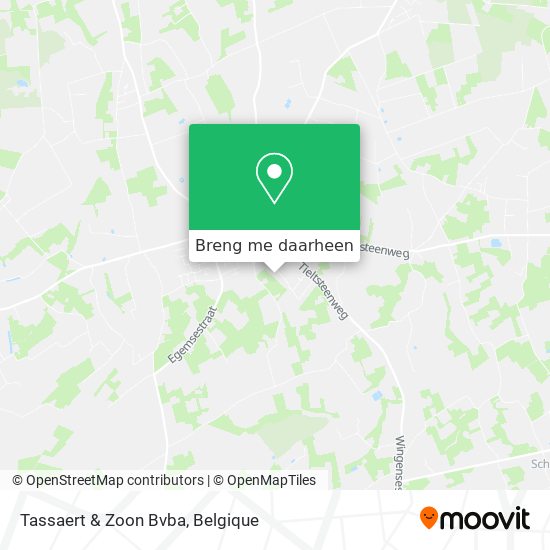 Tassaert & Zoon Bvba kaart