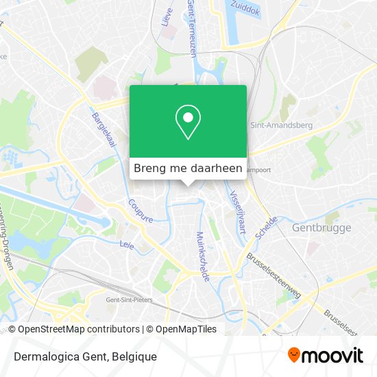 Dermalogica Gent kaart