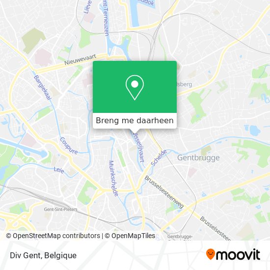 Div Gent kaart