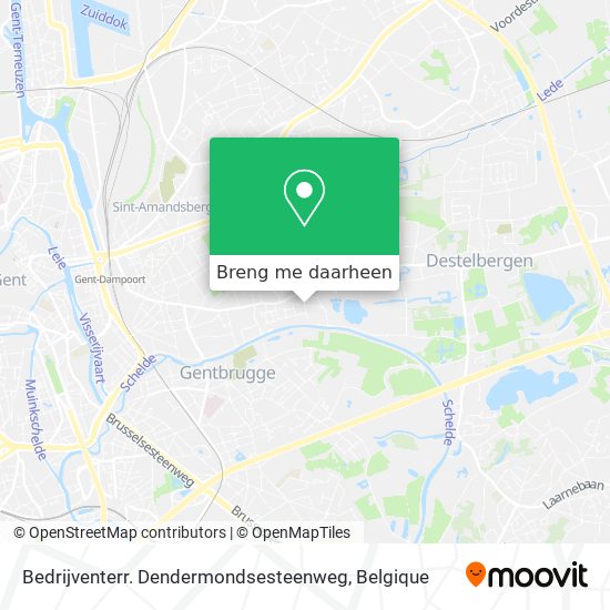 Bedrijventerr. Dendermondsesteenweg kaart