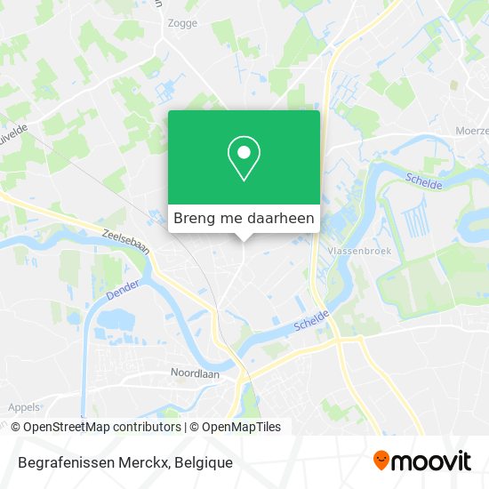 Begrafenissen Merckx kaart