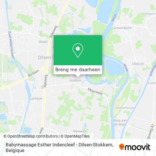 Babymassage Esther Indencleef - Dilsen-Stokkem kaart