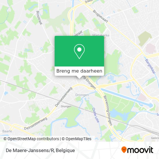 De Maere-Janssens/R kaart