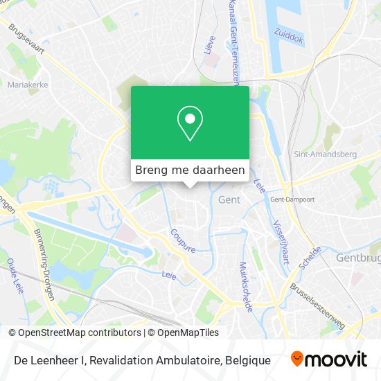 De Leenheer I, Revalidation Ambulatoire kaart