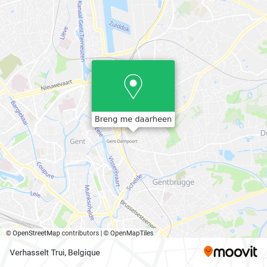 Verhasselt Trui kaart