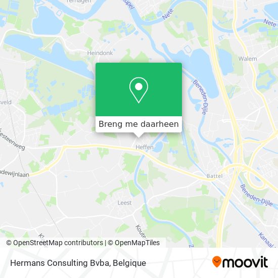 Hermans Consulting Bvba kaart