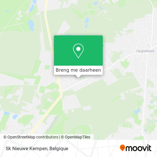 Sk Nieuwe Kempen kaart