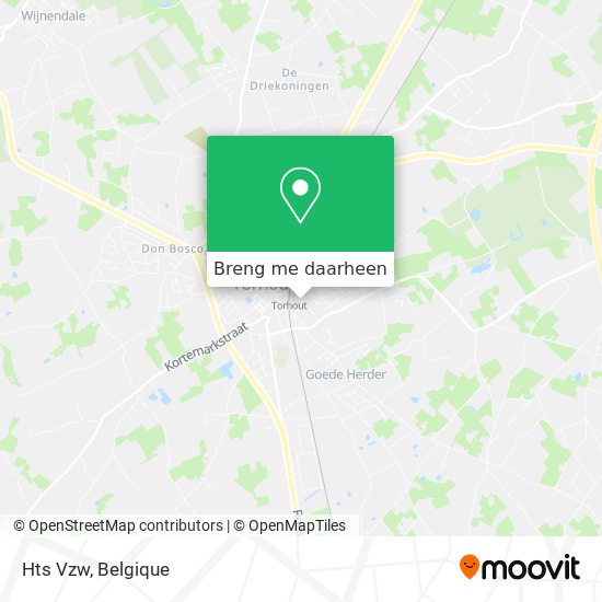 Hts Vzw kaart