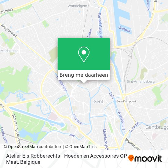 Atelier Els Robberechts - Hoeden en Accessoires OP Maat kaart
