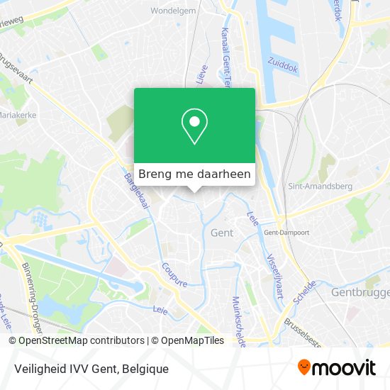 Veiligheid IVV Gent kaart