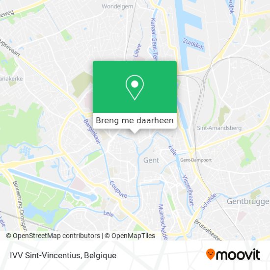 IVV Sint-Vincentius kaart