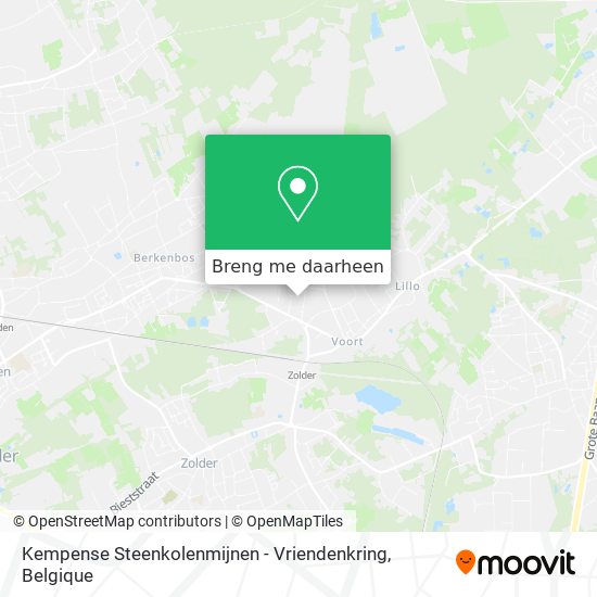Kempense Steenkolenmijnen - Vriendenkring kaart