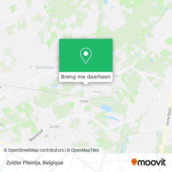 Zolder Pleintje kaart