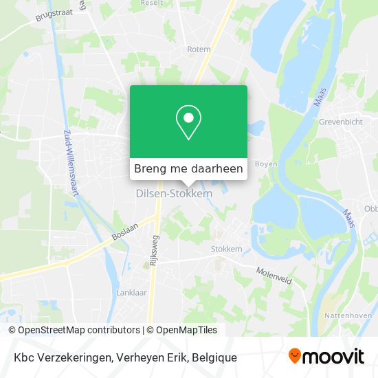 Kbc Verzekeringen, Verheyen Erik kaart